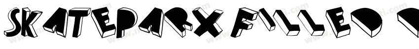 Skateparx Filled - D字体转换